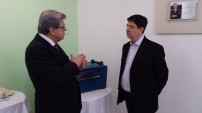 Visita do Secretario Dr. Caio Tibério da Rocha